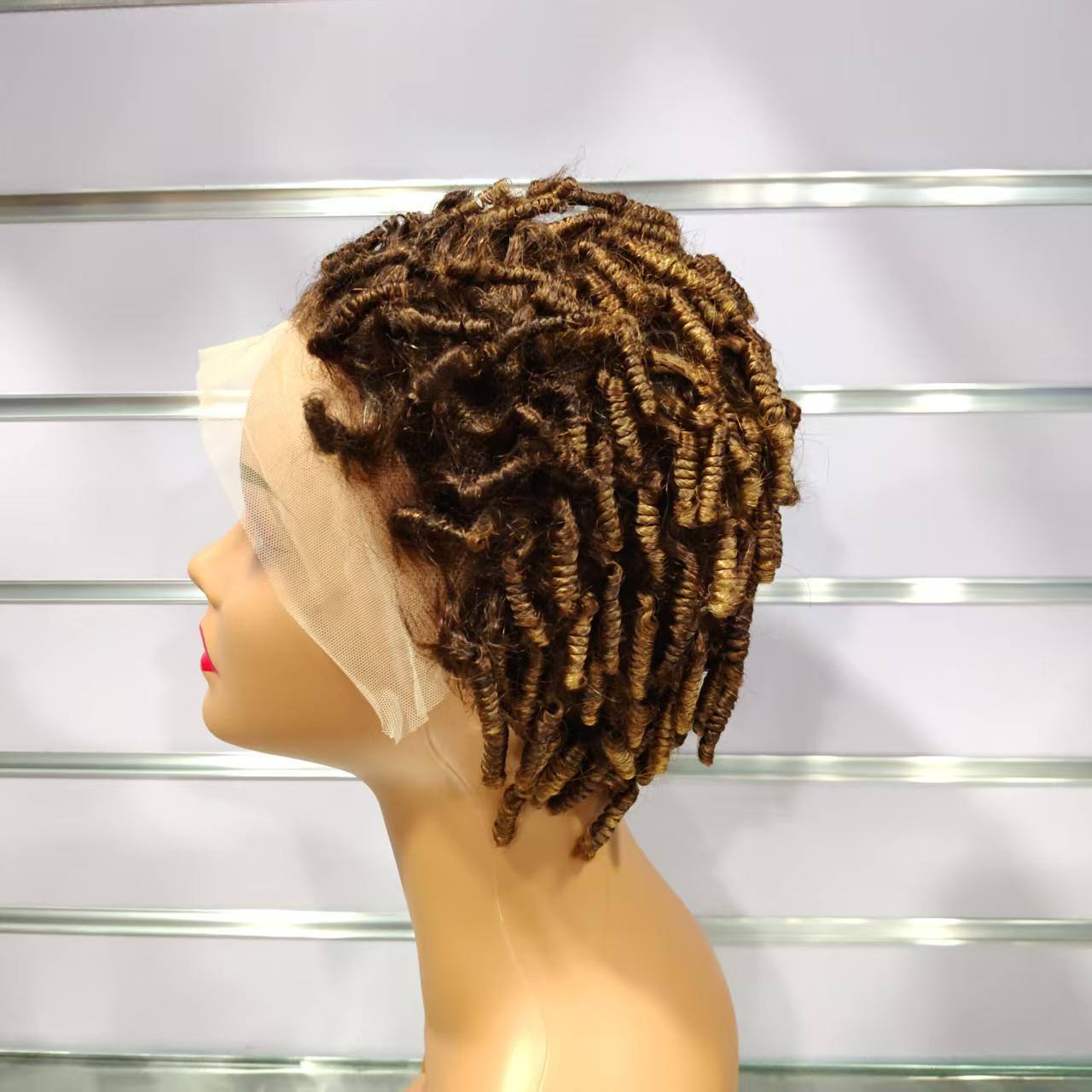 Casual Wigs Afro Kinky African Human Wig Short Curly Hair