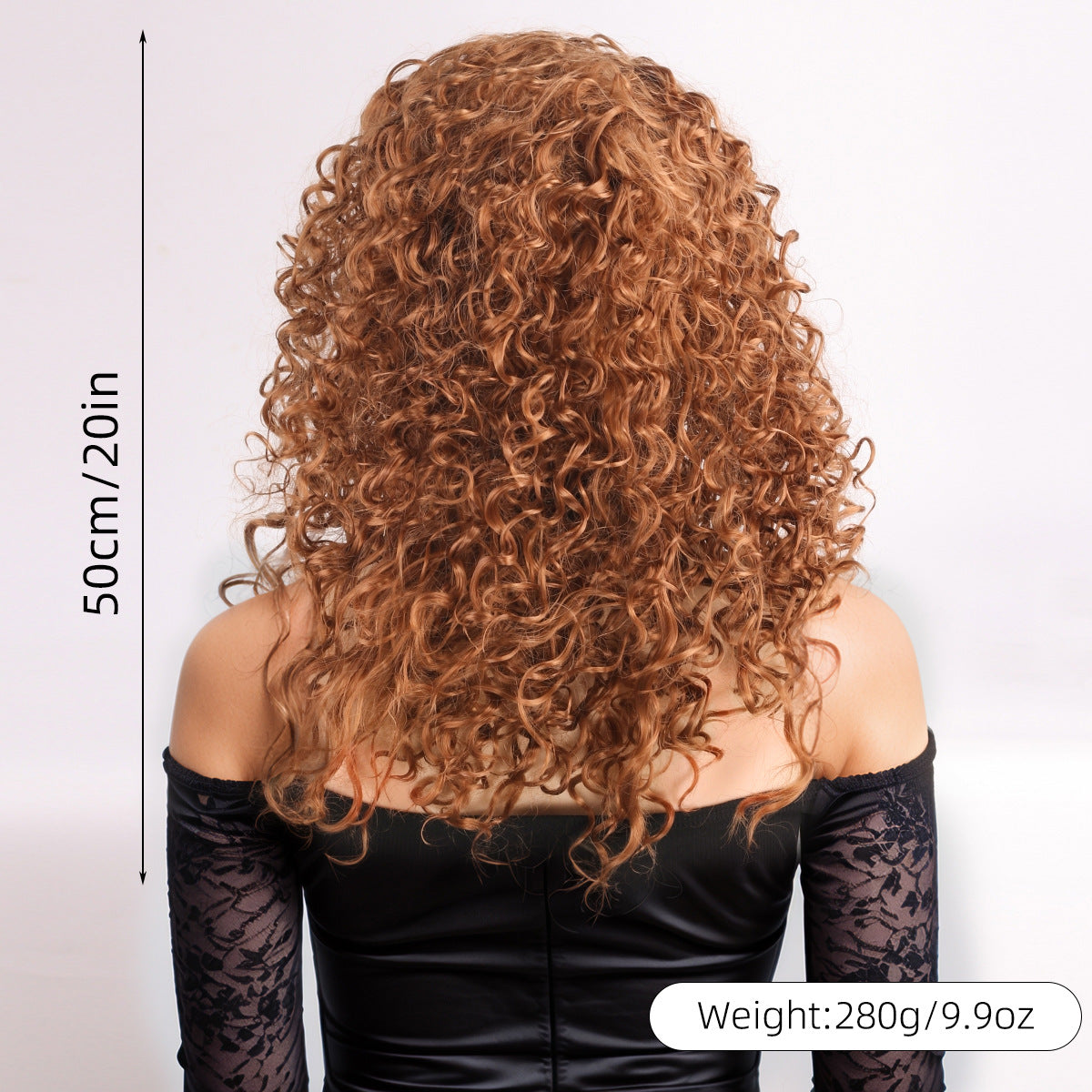 Long Afro African Fashion Head Cover Small Wig Short Curly Hair