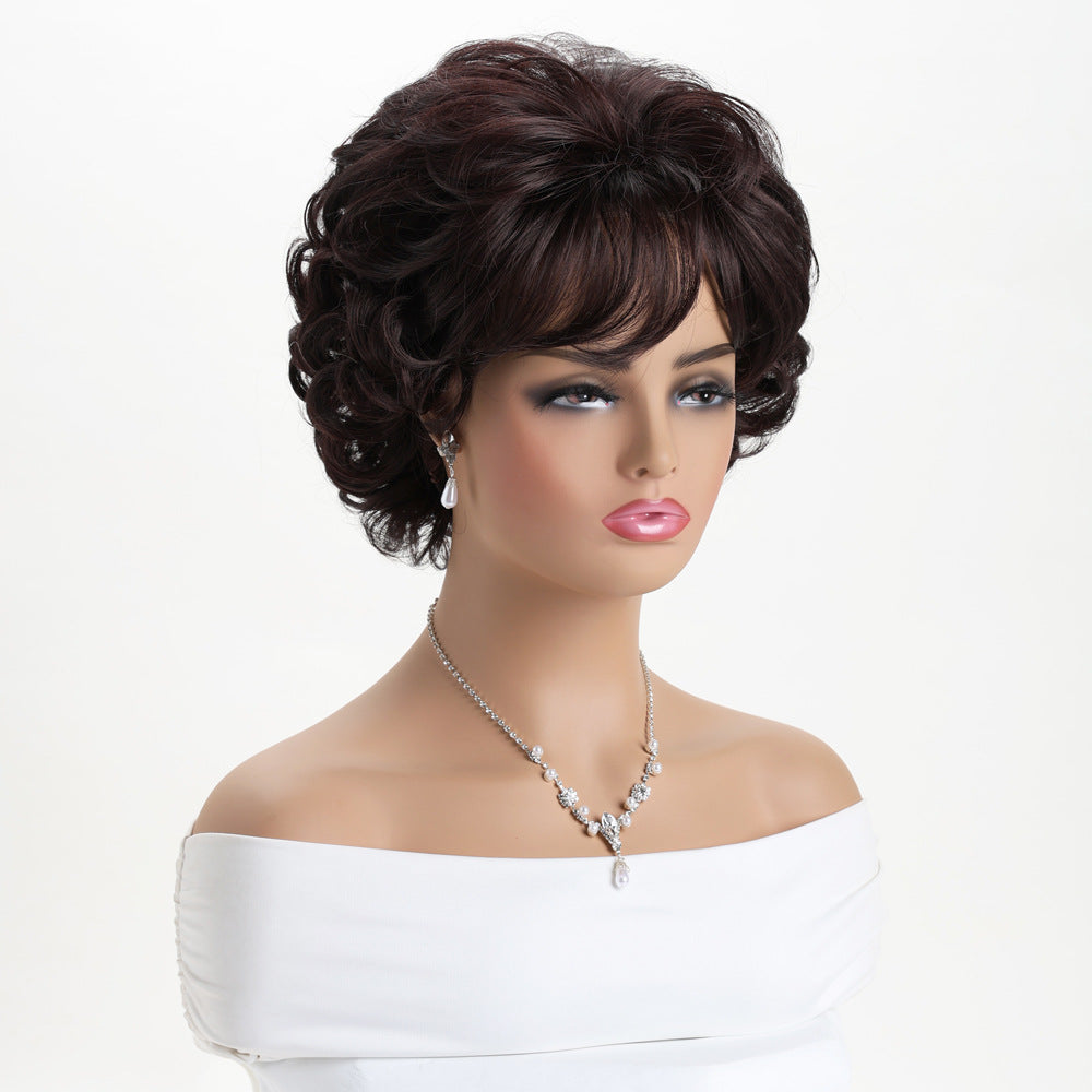 Casual Classic Women's Fashion Synthetic Wigs Wig Short Curly Hair