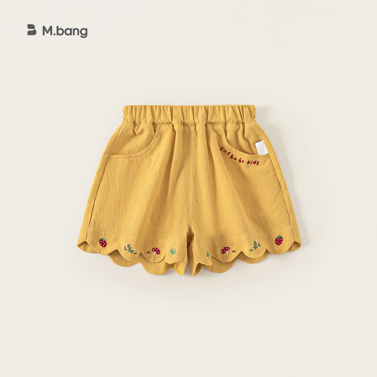 Children's Summer Sweet Wave Edge Short Sleeve Lace Children's Suit