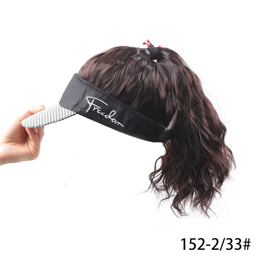 Integrated Fashion Summer Sun Ponytail Female Korean Other Wig