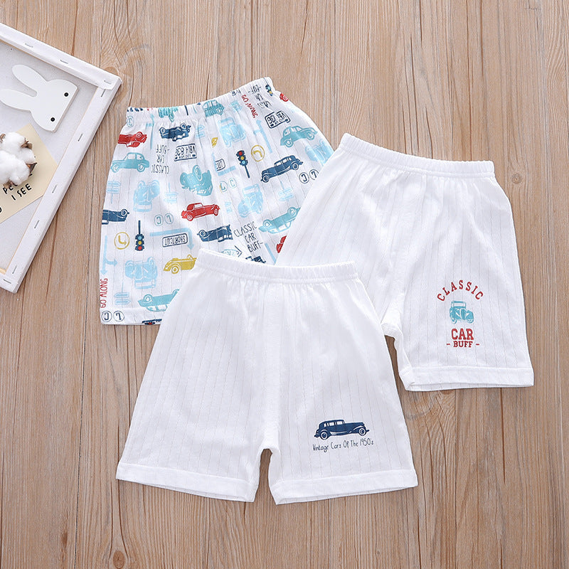 Distribution Jacquard Knit Breathable Bottoming Home Boys Vest Short Sleeve Children's T-shirt