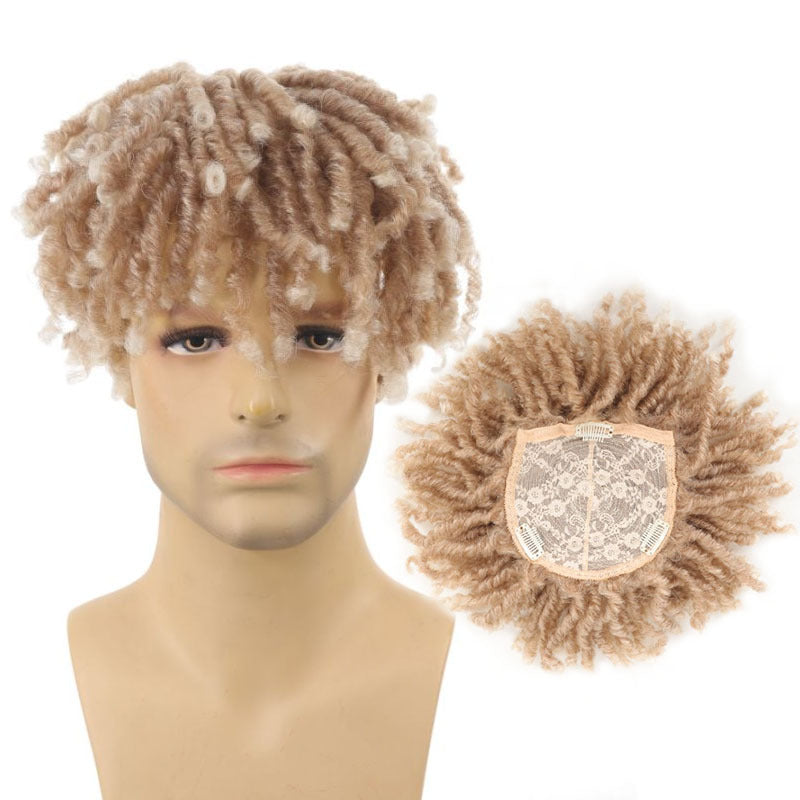 Tube Qu Black Direct Card Head Top Hip Hop Style Wig