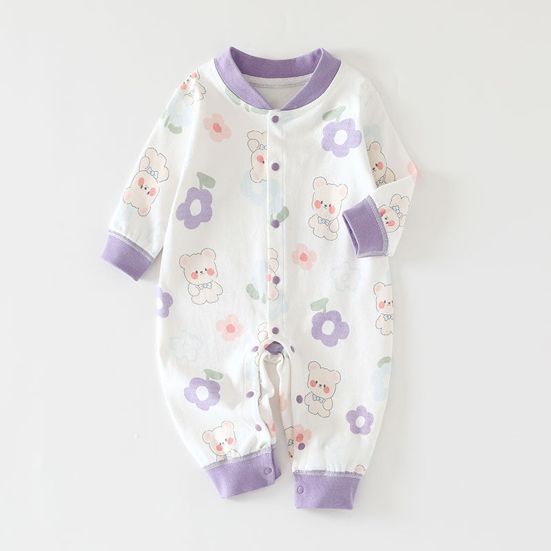 Class Clothes For Babies Cotton Boneless Long Jumpsuit, Climbing Suit