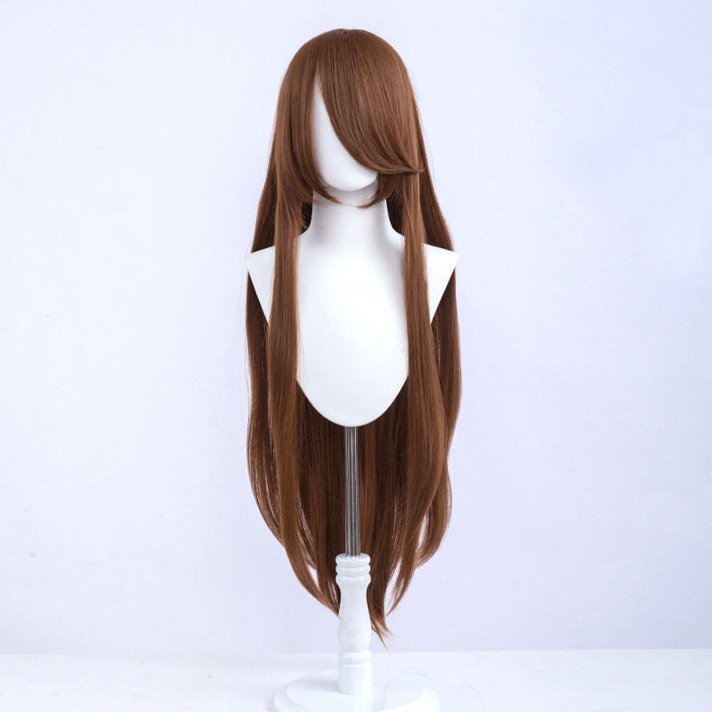 Universal Hair Anime Mao Shape Bangs Full Long Straight Wig