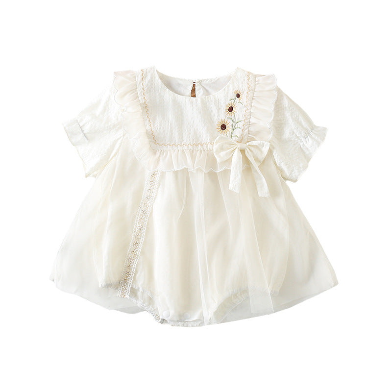 Dress Summer Infants Clothes Jumpsuit Thin First Month Old Jumpsuit, Climbing Suit