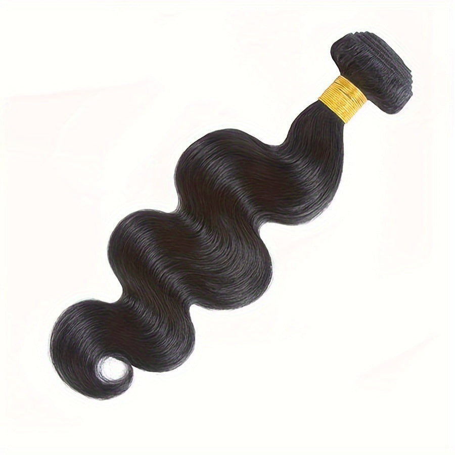 Natural Color Strip Pure Human Without Real Hair Wig