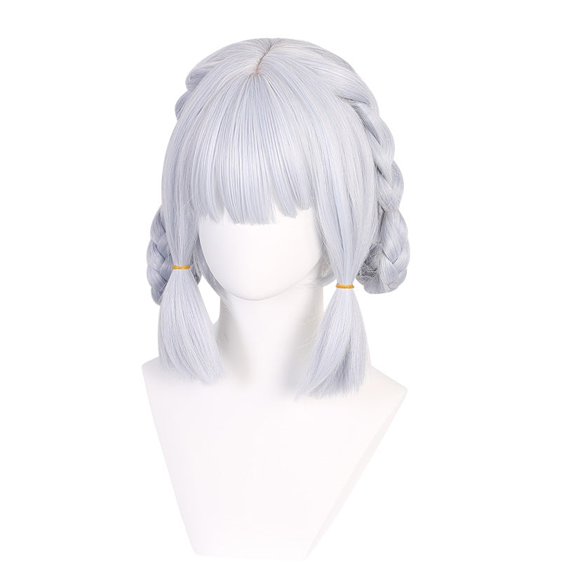 Li Skin Flower Time Letter Simulation Long Scalp Twist Cos Wig