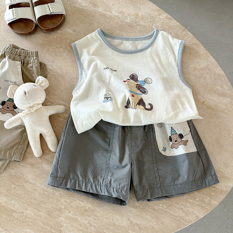 Children's Shorts Summer Thin Boy Clothing Outerwear Children's Pants