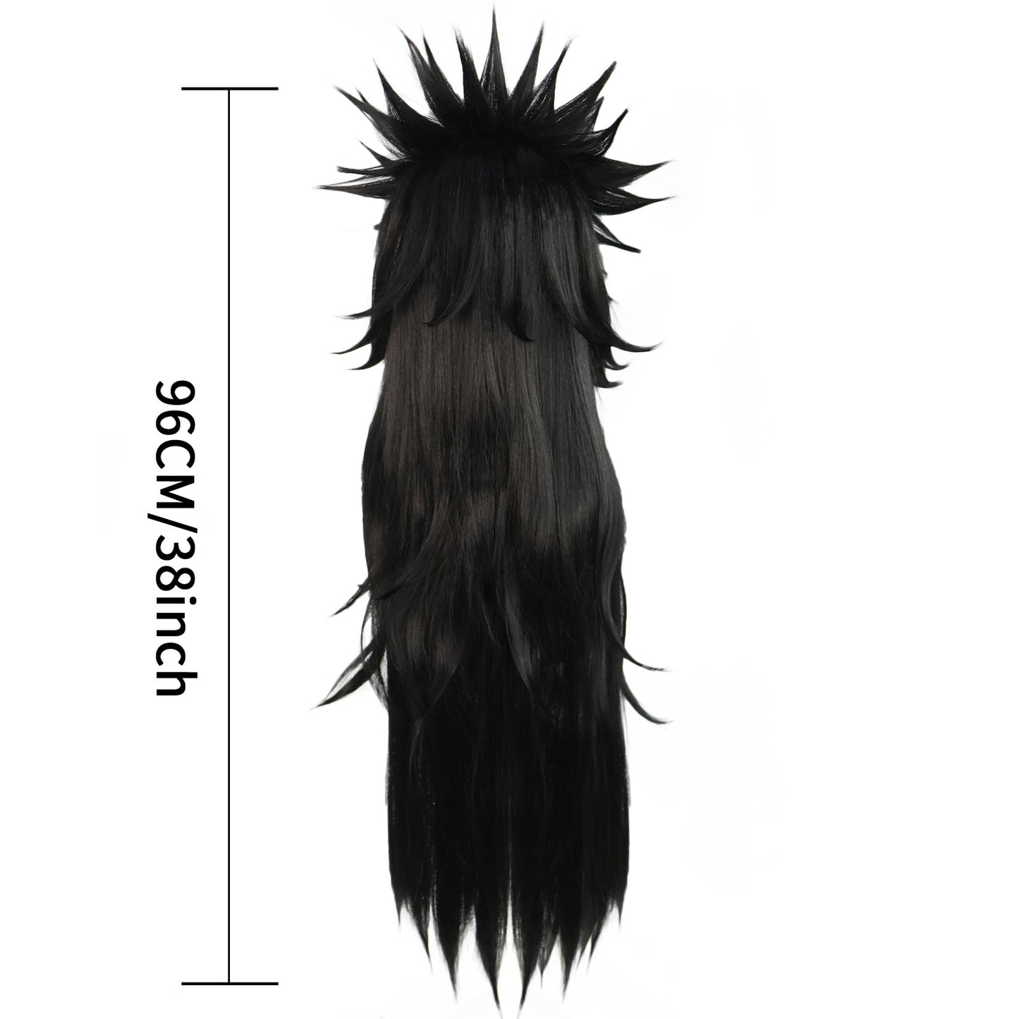 Fashion Layers Long Black Straight Hair Cos Wig