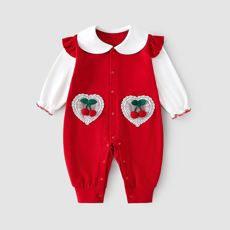 Born Class Jumpsuit Male Female Red Clothes Jumpsuit, Climbing Suit