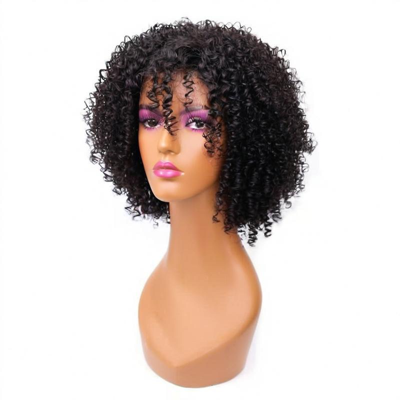 Quick Chemical Fiber African Fluffy Afro Wig Short Curly Hair