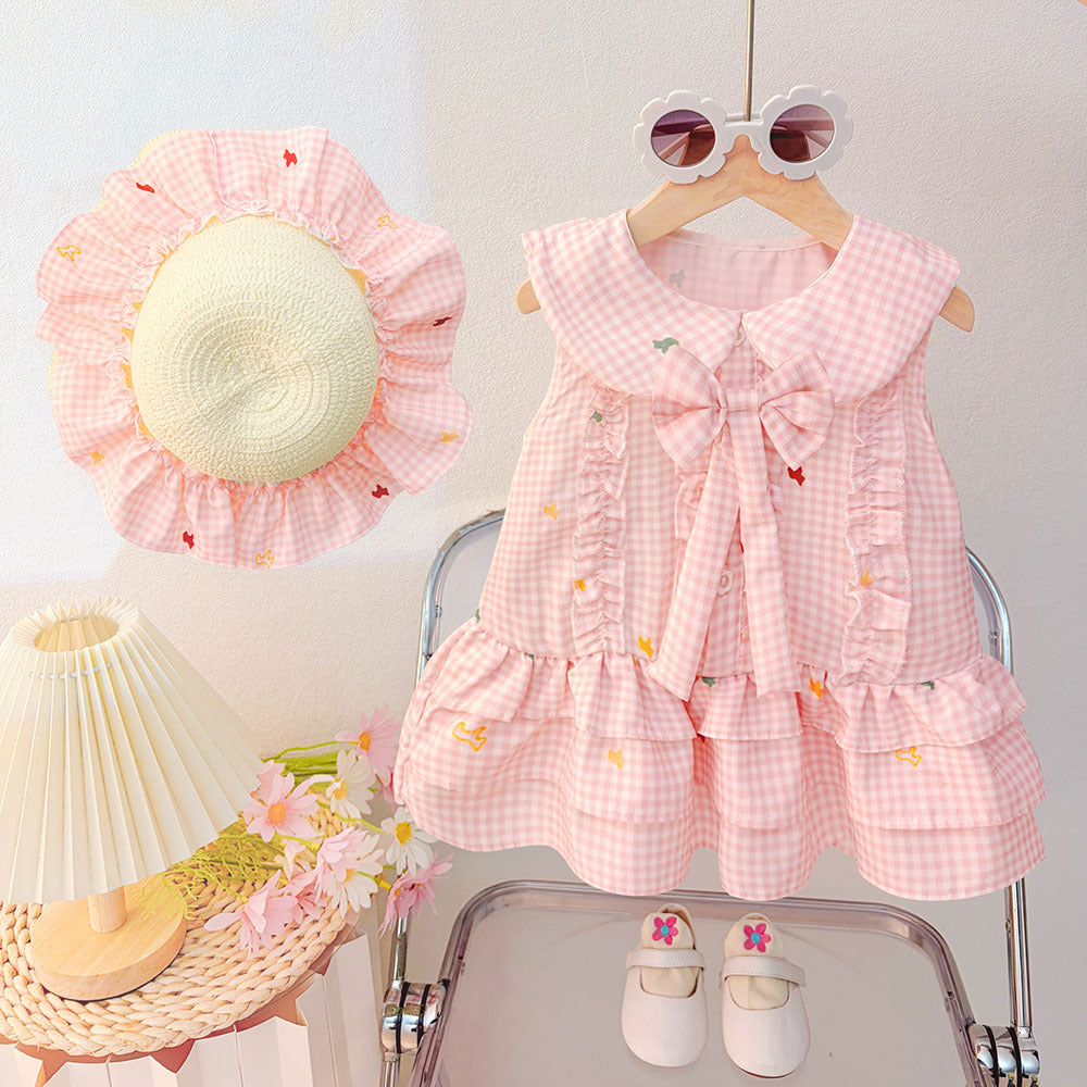 Children's Live Broadcast Supply Summer Sweet Princess Children's Dress