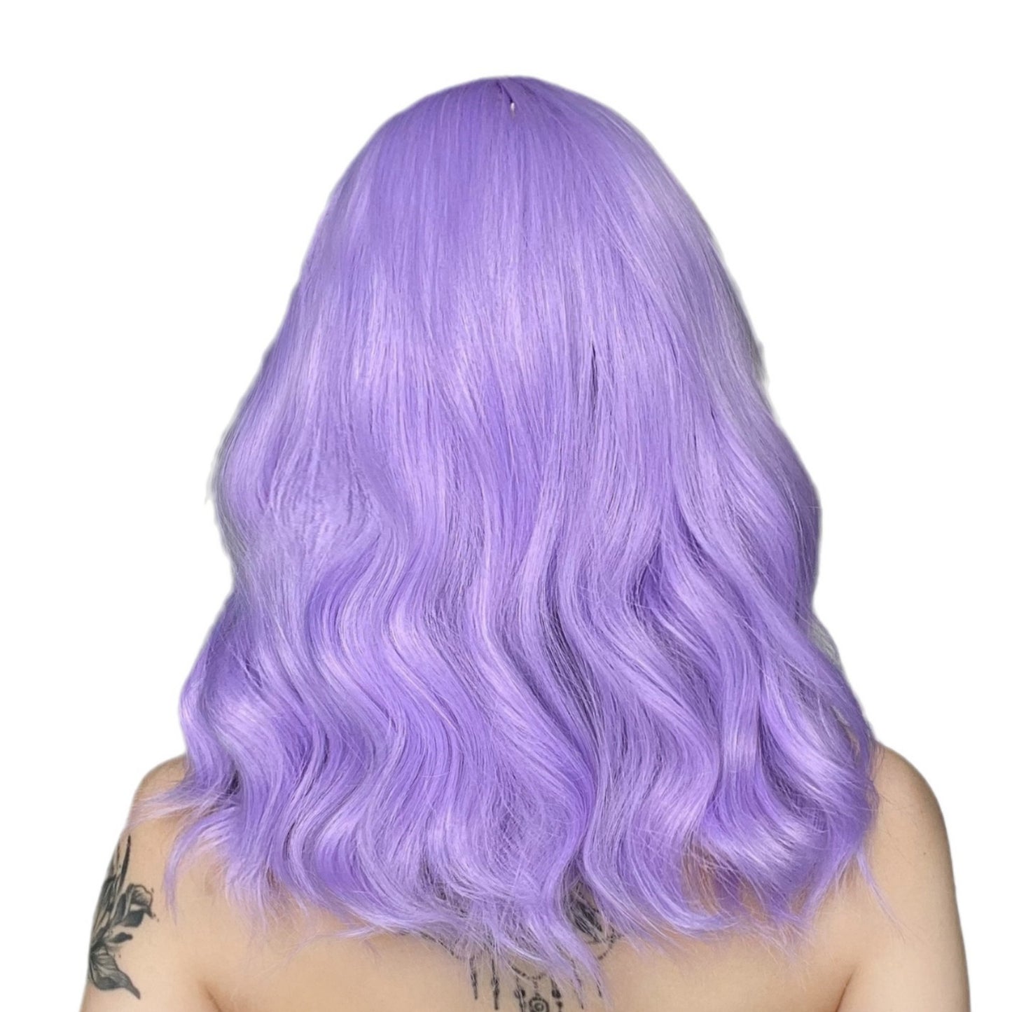 Creative Charming Purple Halloween Small Curls Wig Short Curly Hair