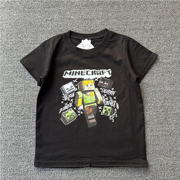 Children's Order Summer My World Game Theme Series Children's T-shirt