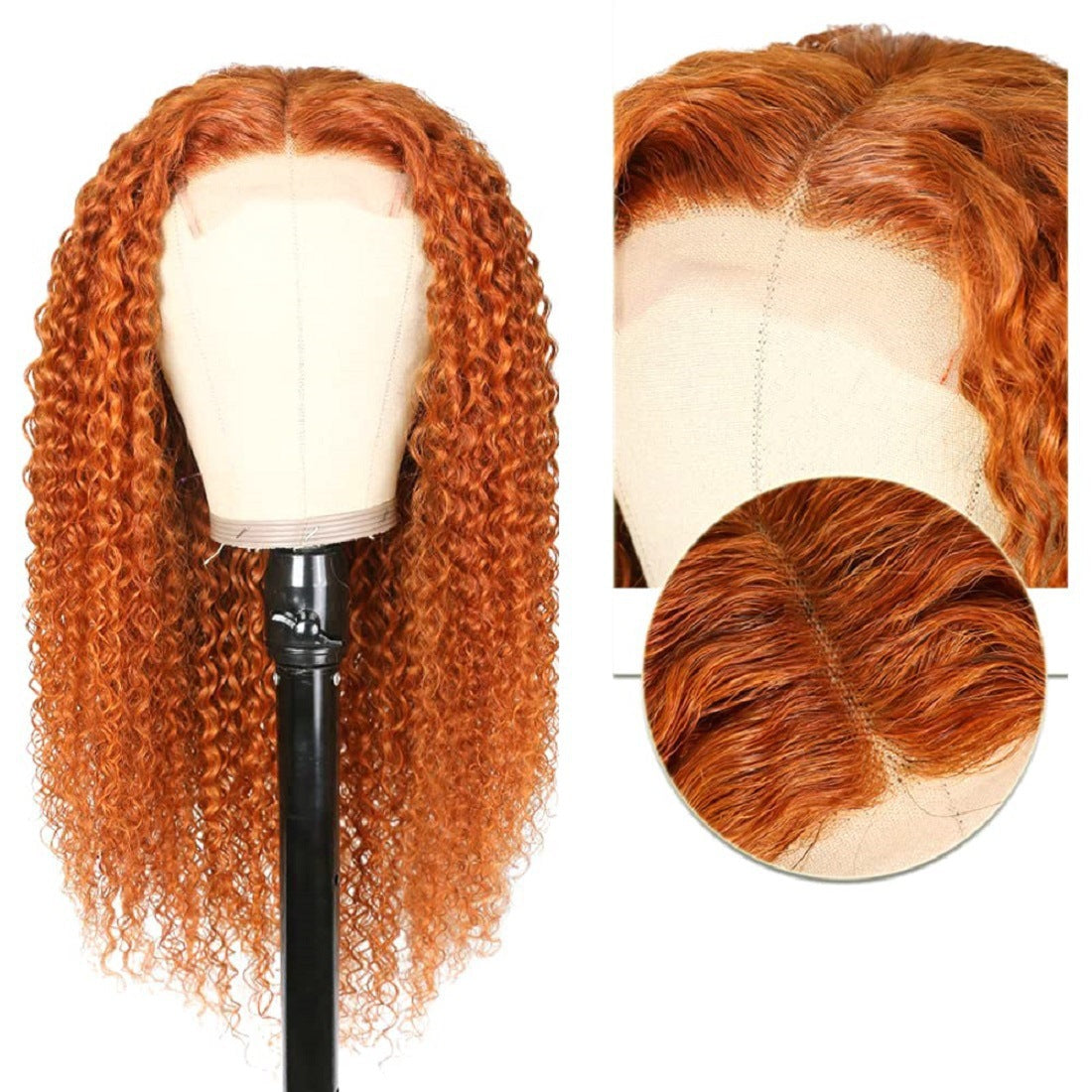 Women's African Wigs With Small Curly Hair Wig Long Curls