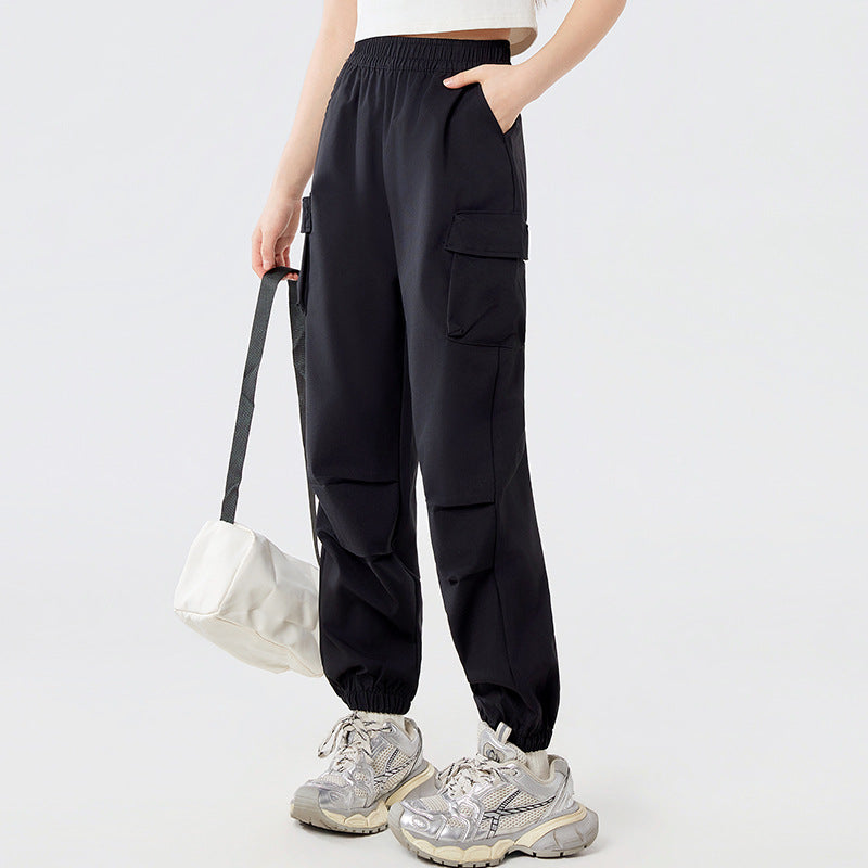 Women's & Men's Trousers Outer Wear Loose Track Casual Children's Pants
