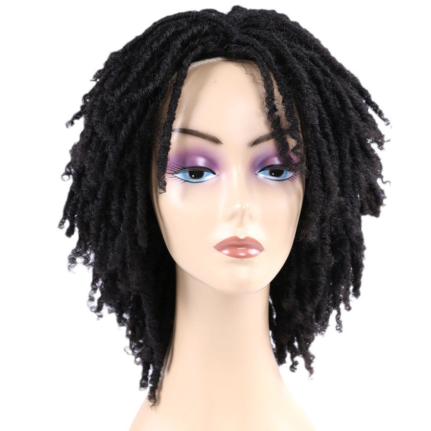 Chemical Fiber Dreadlocks Head Cover Hot Tube Other Wig