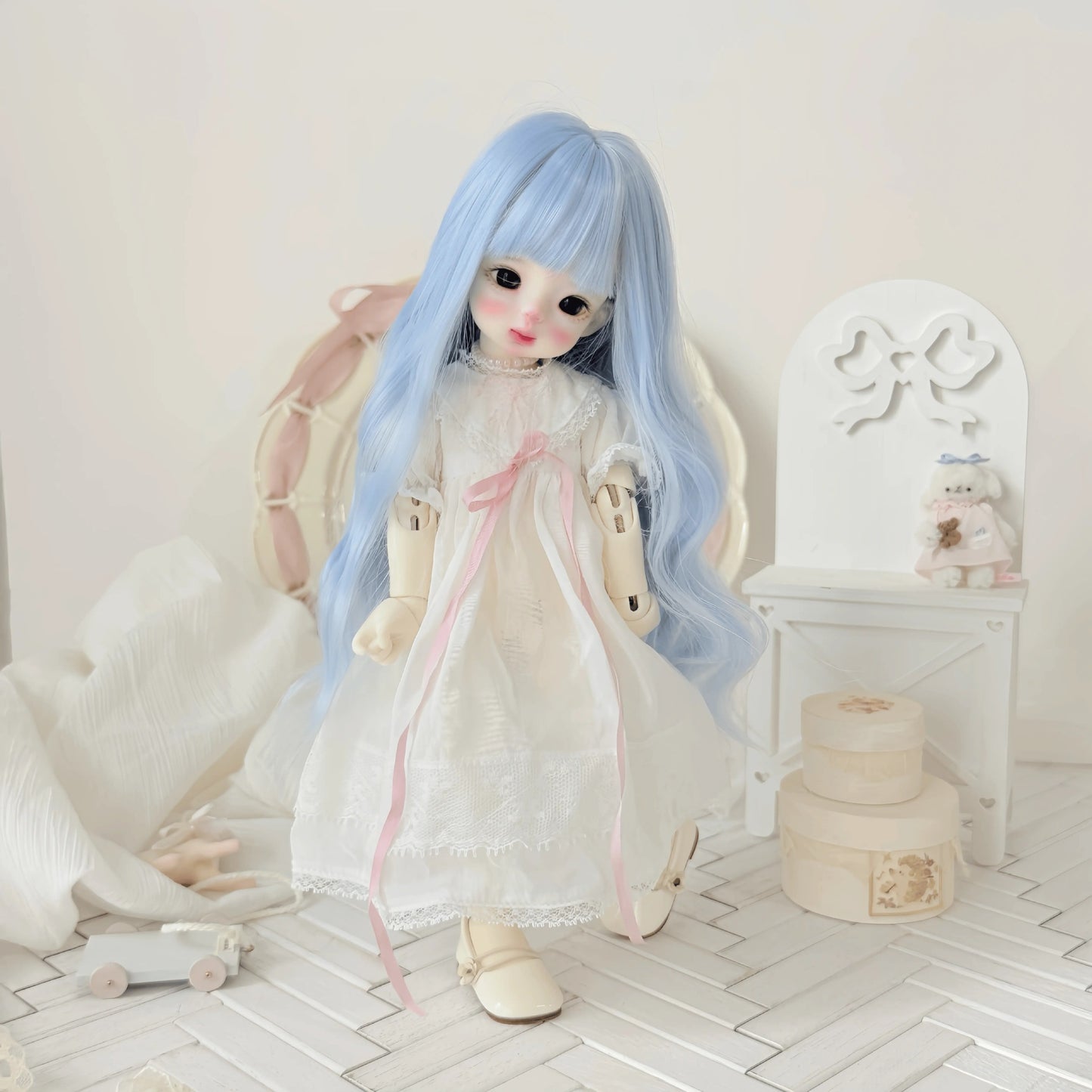 Doll For Points Soft Silk Bangs Small Cos Wig