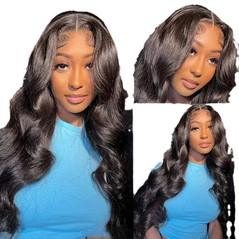 Front Lace Big Wave Curly Full Hair Wig Long Curls