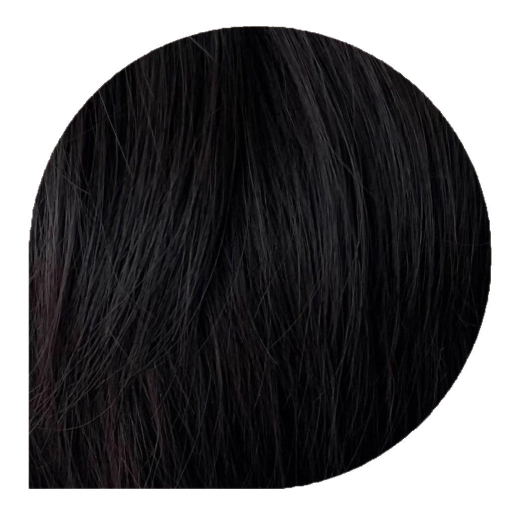 Men's Hair Full Human Top Supplementing Piece Patch Perm Chestnut Korean Men's Wig