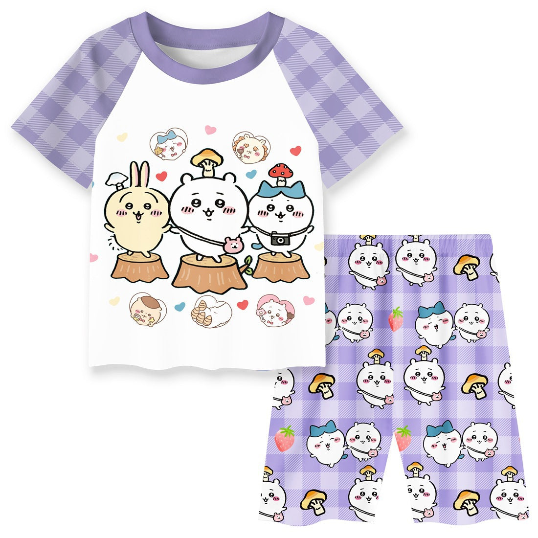 Children's Clothes Two-piece Cartoon Summer Short Sleeve Children's Suit