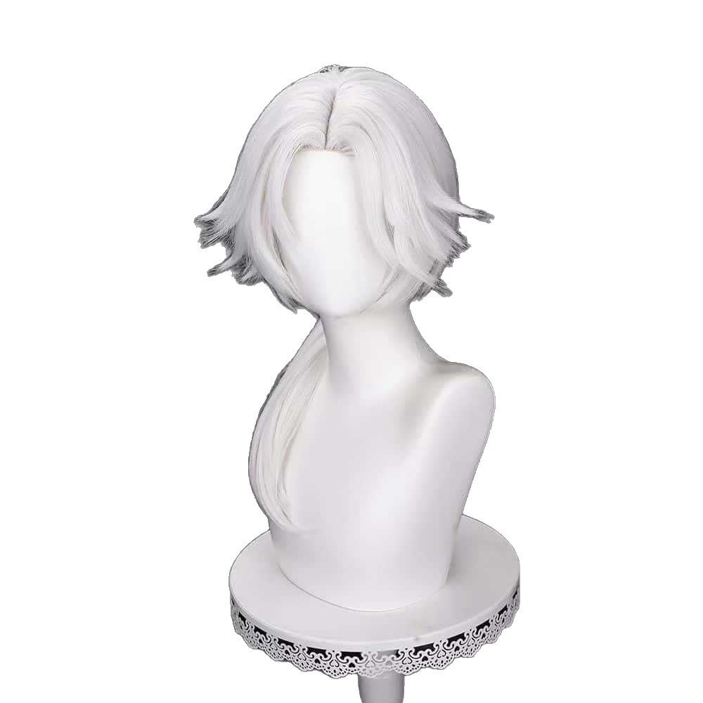 Supernatural Action Group Sier White Rose Cos Wig