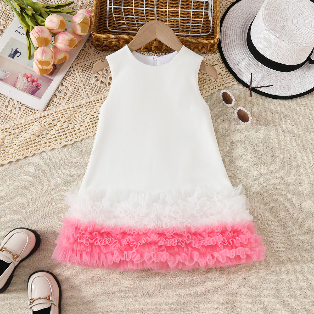 Charming Stylish Trendy Fashionable Summer Princess Children's Dress