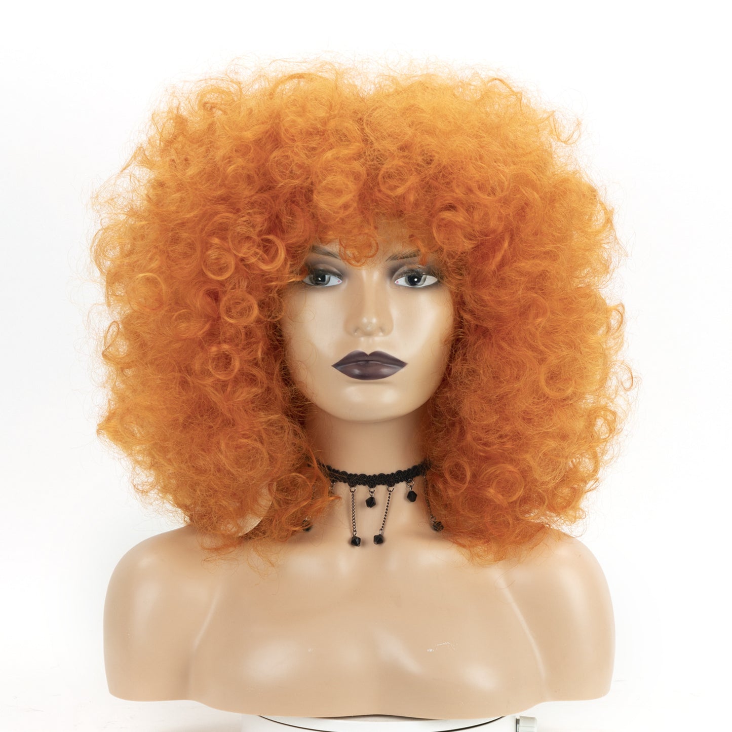 Women's Afro African Small Synthetic Wigs Wig Short Curly Hair