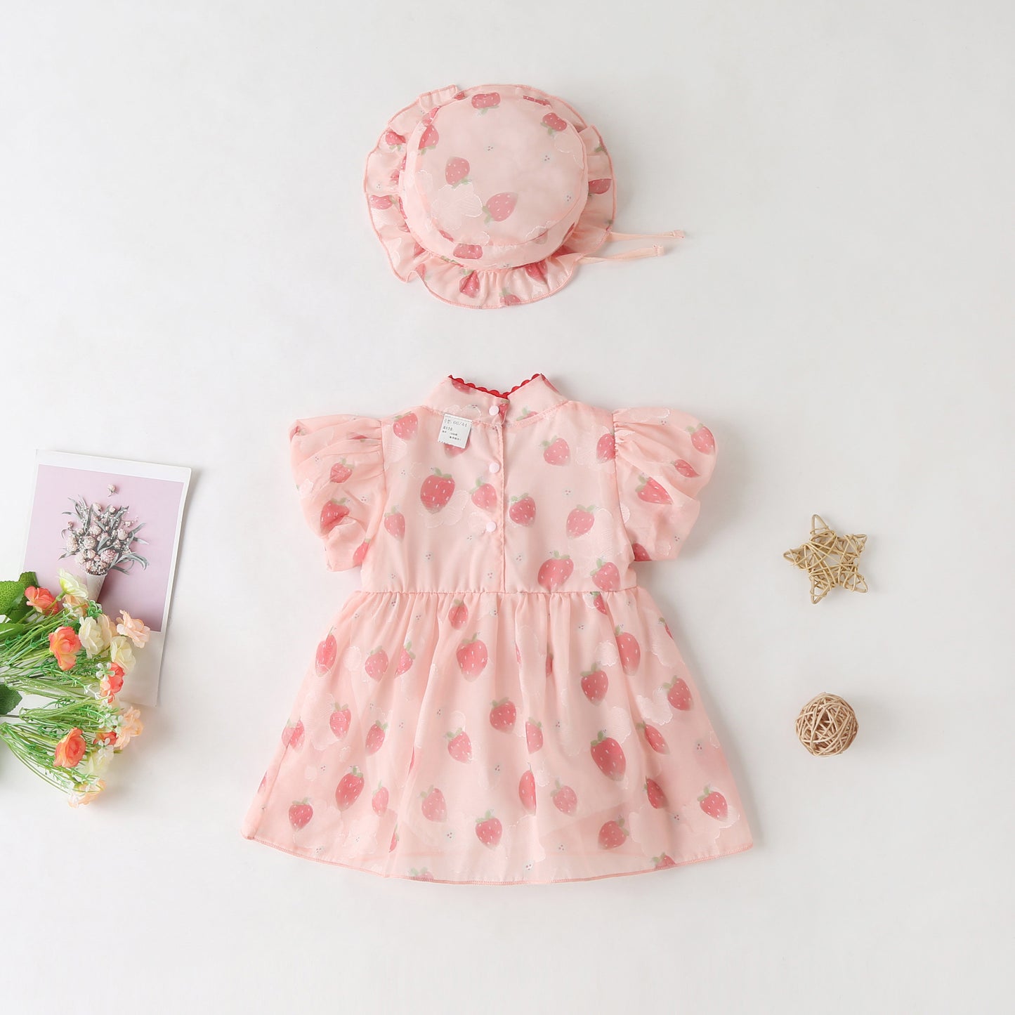 Children's Summer Chinese Style Skirt Jumpsuit Born Children's Dress