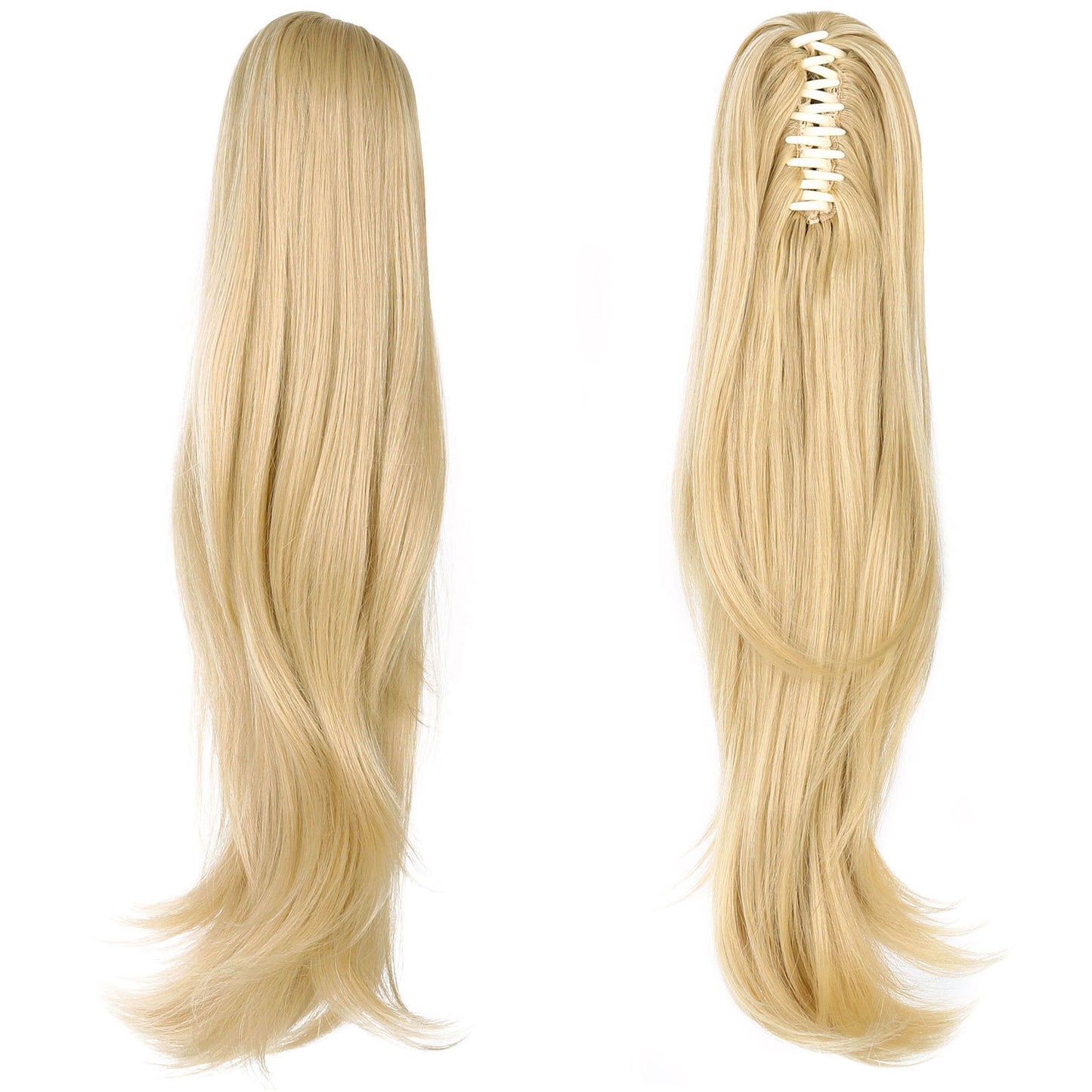 Mid-length Fiber Jaws Clamp Grip High Female Lazy Wig Ponytail