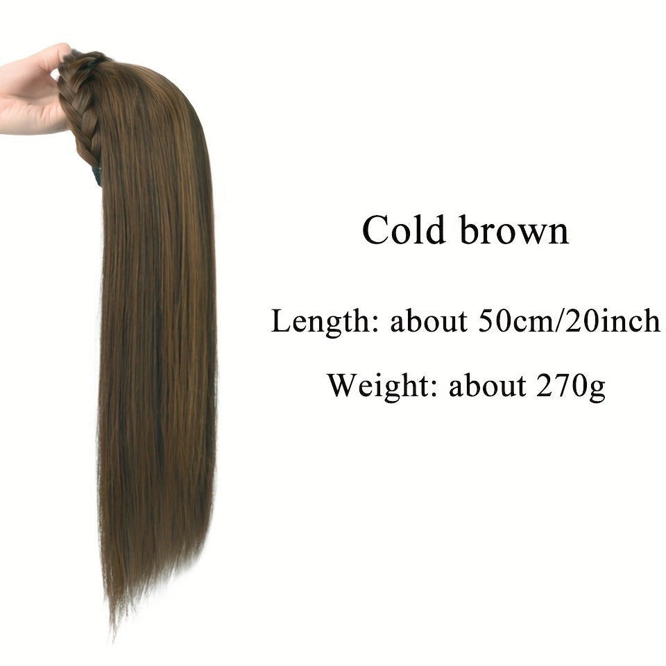 Female Hair Hoop One Curly Water Ripple Artificial Wig Long Curls