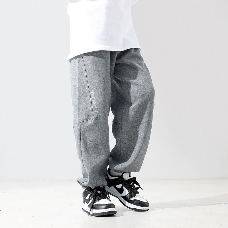 Men's & Children's Crawler Korean Style Sports Trousers Middle Children's Pants