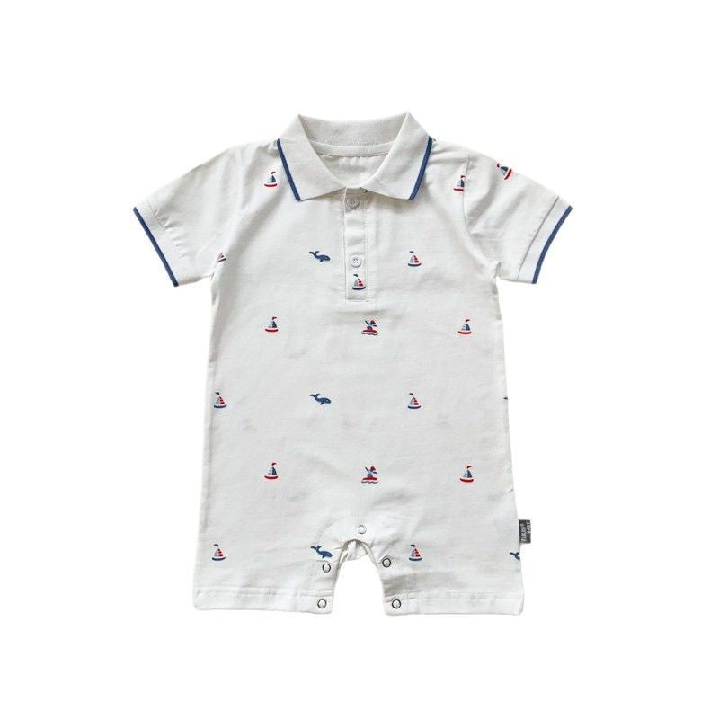 Children's Short Sleeve Jumpsuit Clothes Romper Casual Breathable Summer Jumpsuit, Climbing Suit
