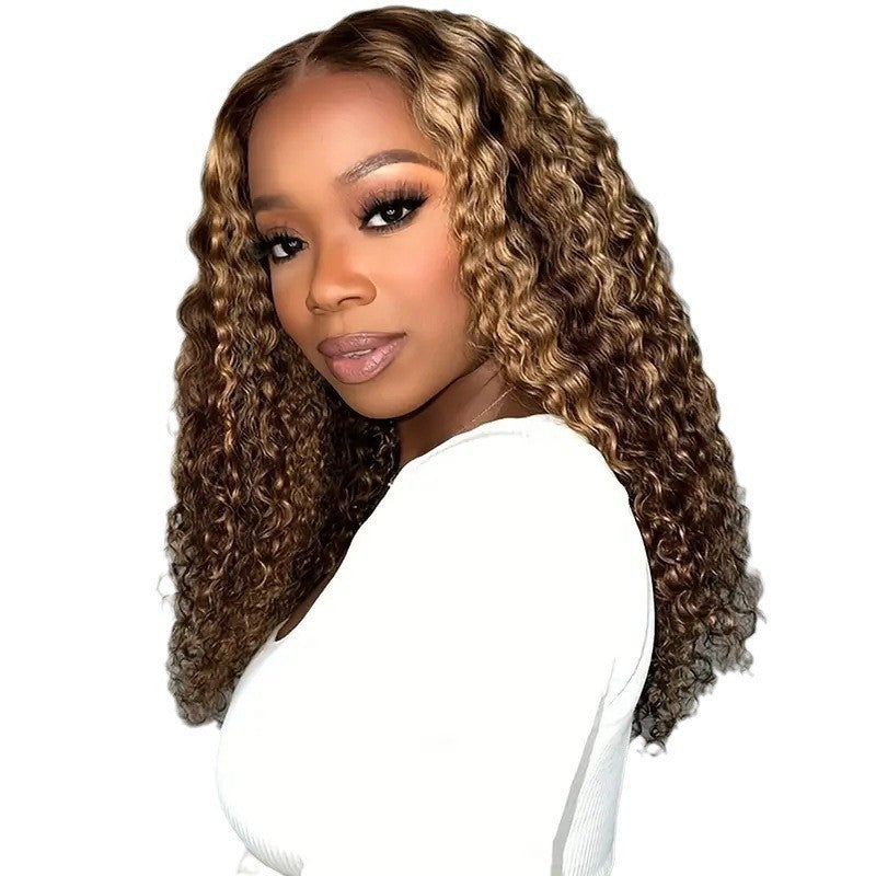 Women's Wigs With Small Curly Hair Piano Wig Long Curls
