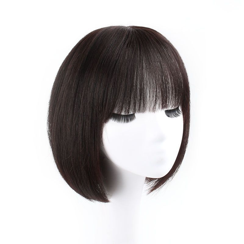 Bra Buckle Shape Modification Face Girlish Style Whole Top Cover Men's Wig