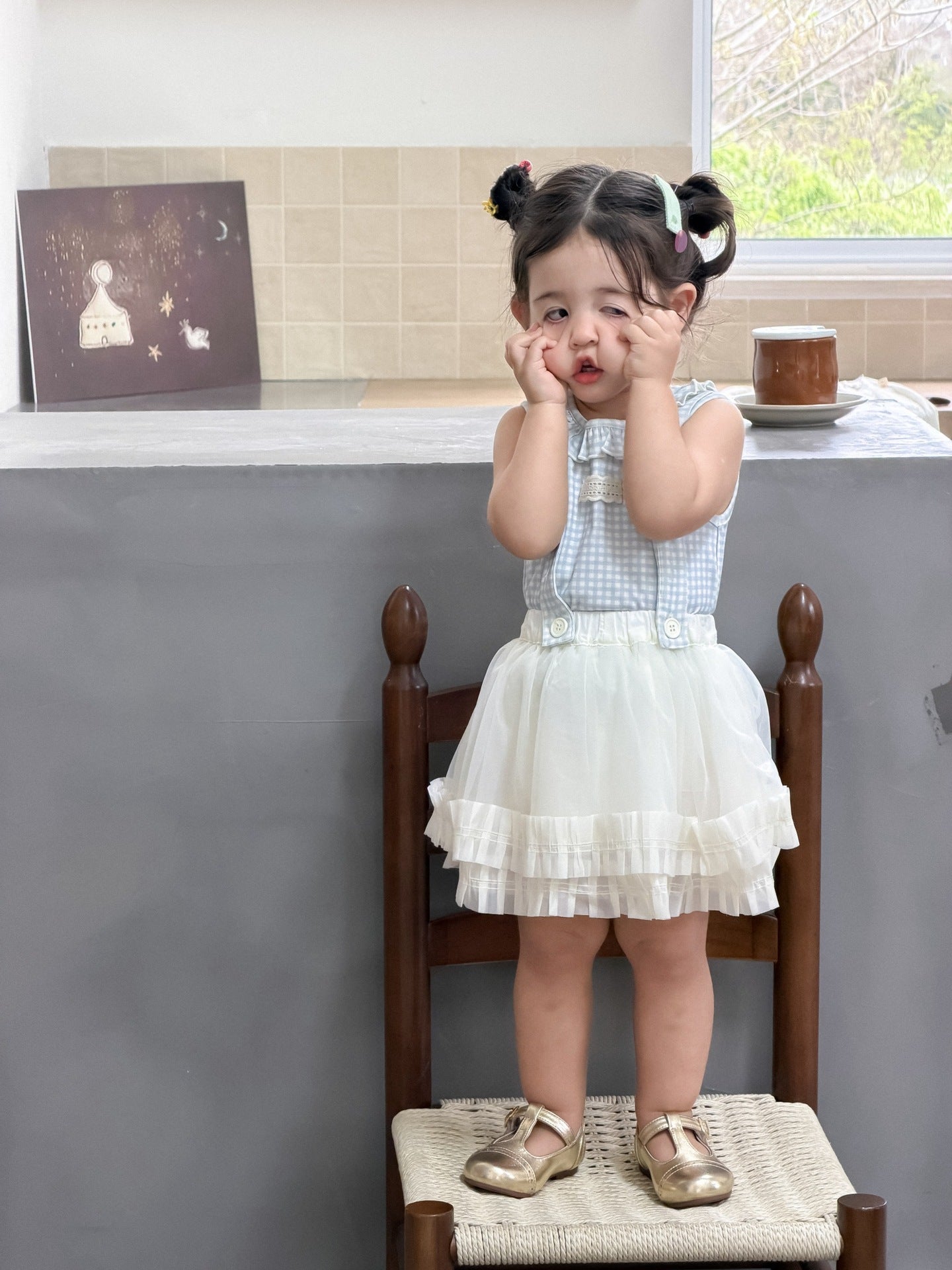 Children's Summer Two-piece Korean Style Clothing Clothes Children's Suit