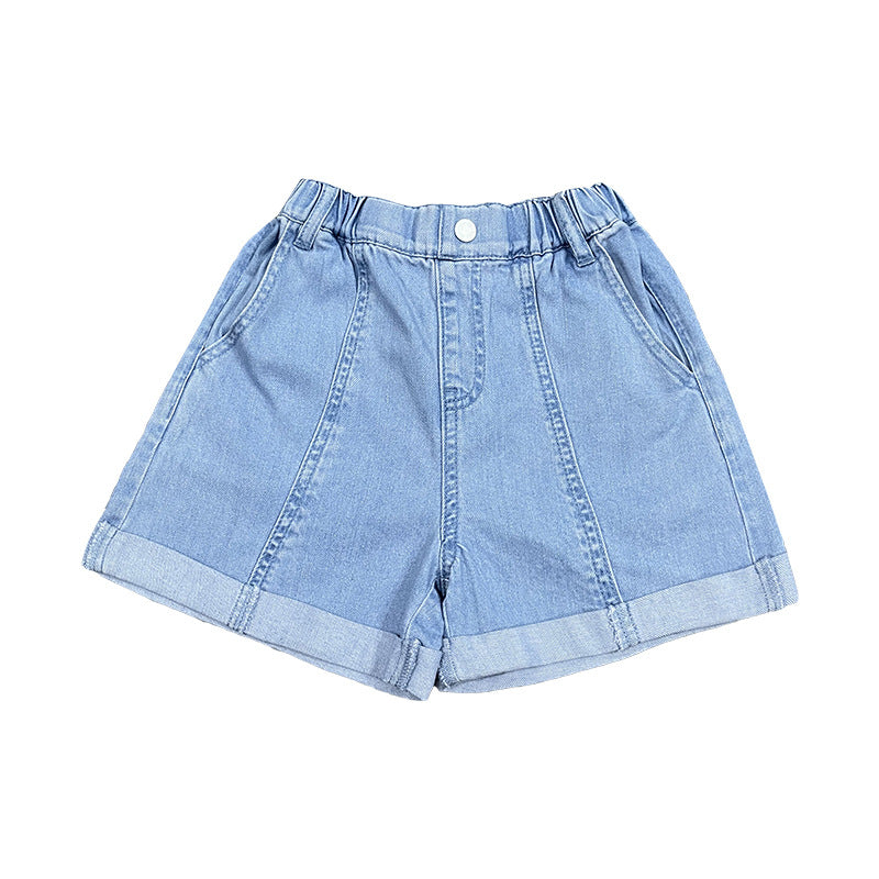 Summer Shorts Thin Type Middle Big Children's Pants