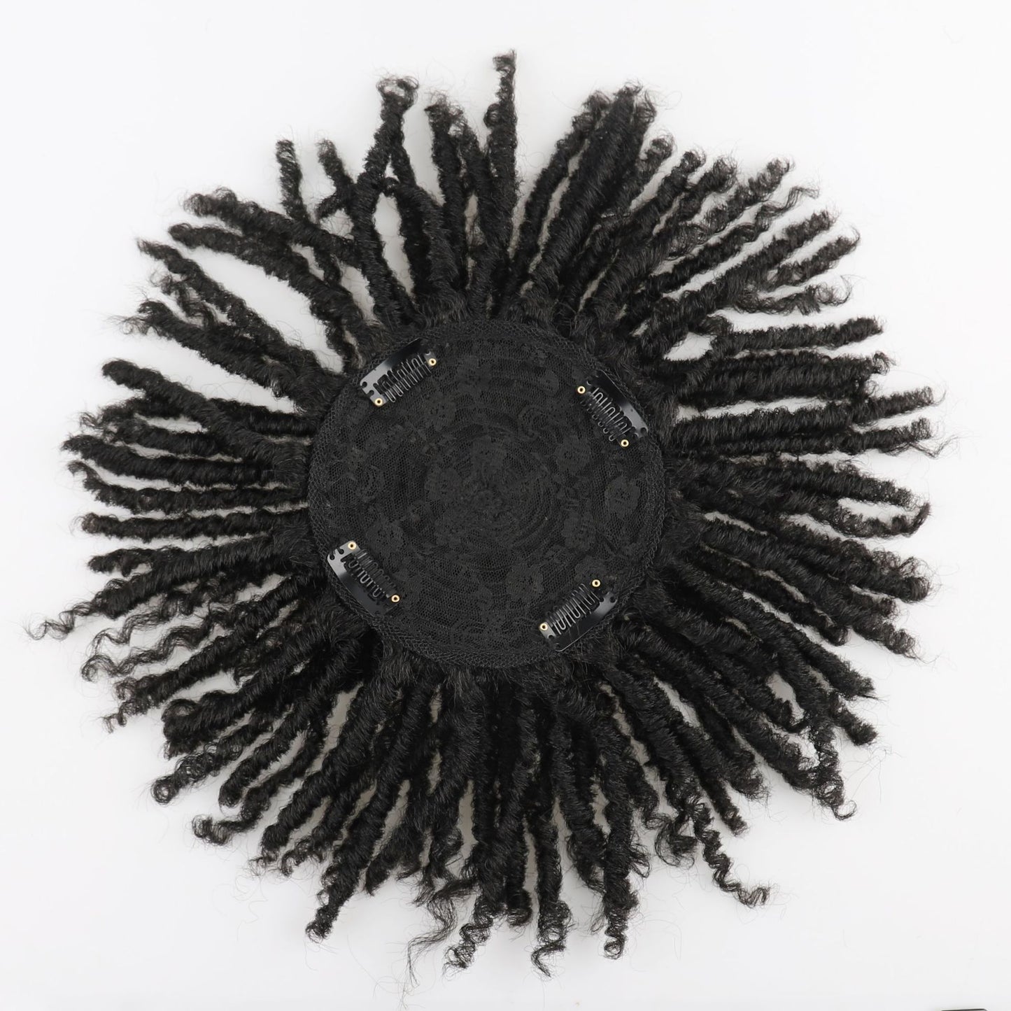 Men's Short Dreadlocks Afro Hair Piece Hip Hop Personality Men's Wig