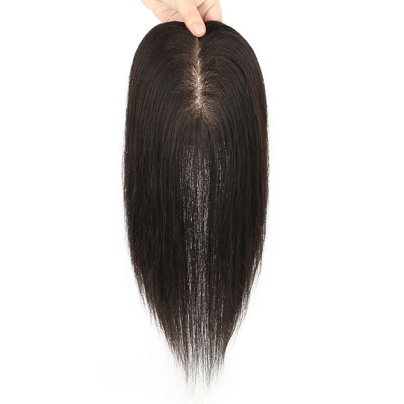Women's Hairpiece Head Additional Hair Piece Imitation Delivery Long Straight Wig