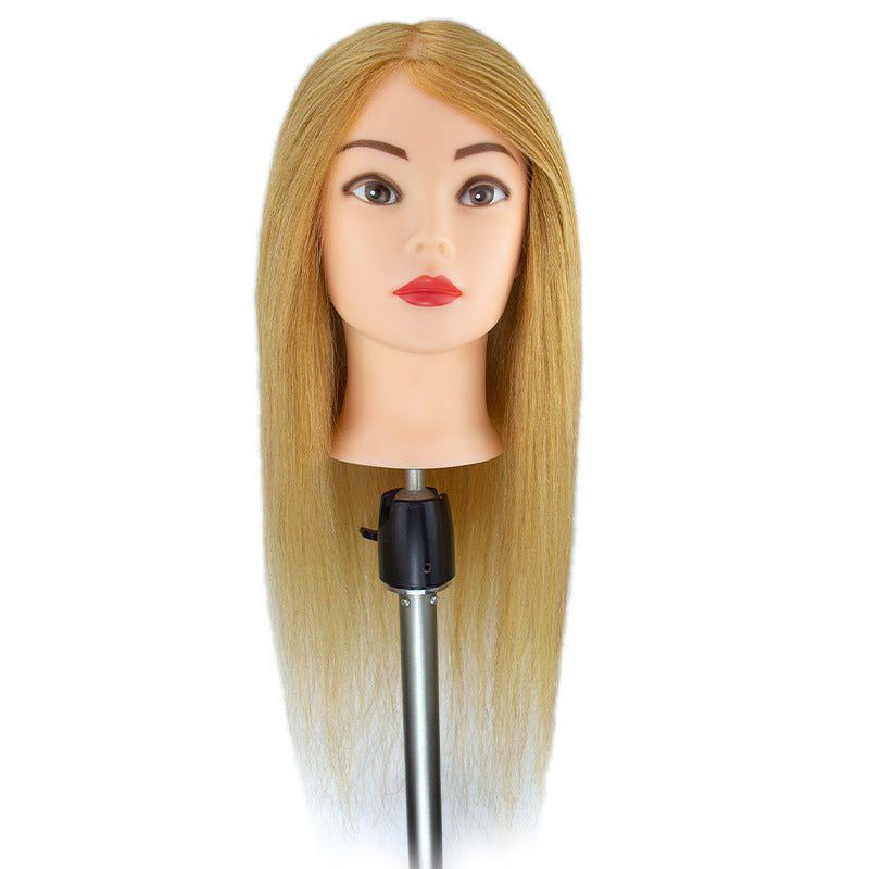 Curly Hairdressing Teaching Mannequin Braided Makeup Doll Other Wig