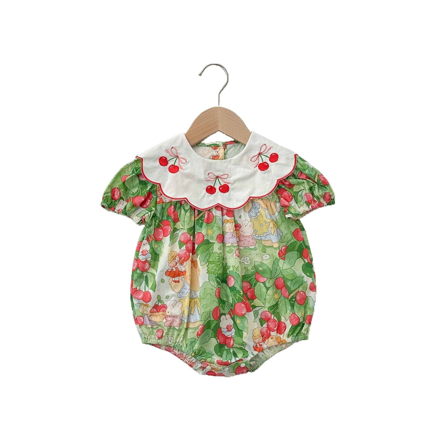 Wear Thin Born Clothes Jumpsuit Full Moon Romper Pure Jumpsuit, Climbing Suit