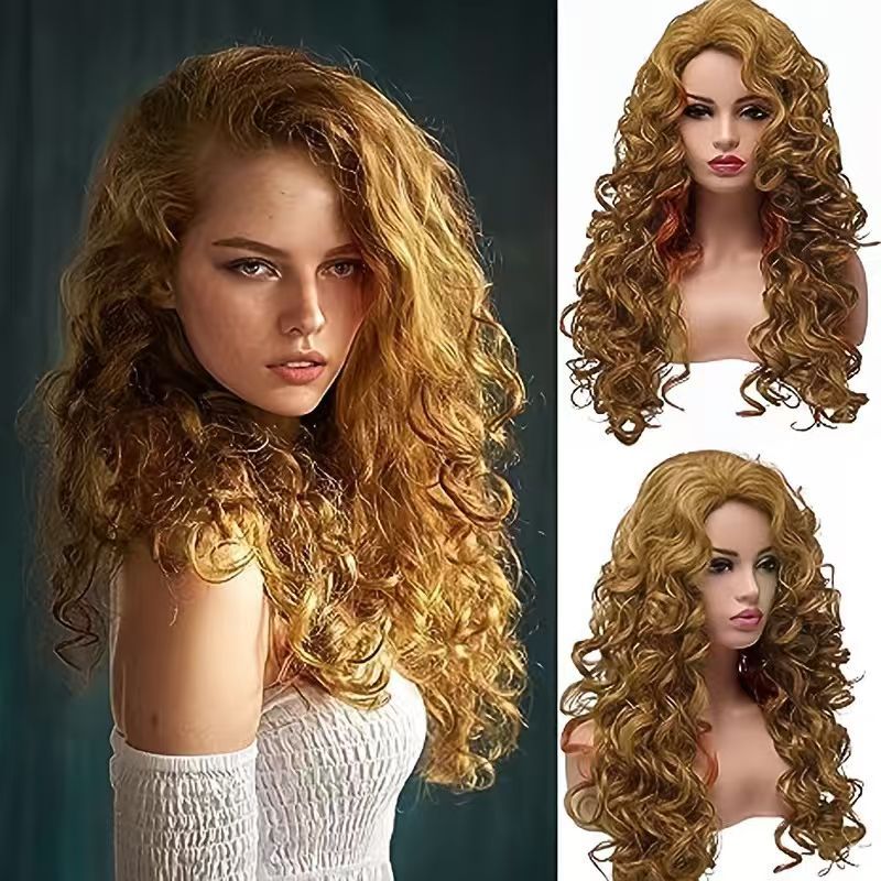 Legend Princess Merida Instant Noodle Curly Wig Long Curls