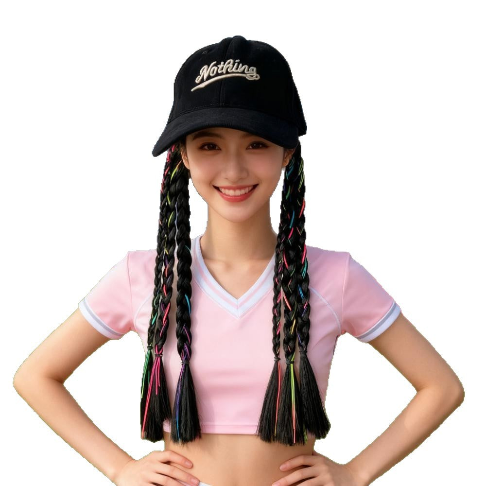 One Twist Braid Hairstyle Fashion Hot Boxing Embroidery Cos Wig