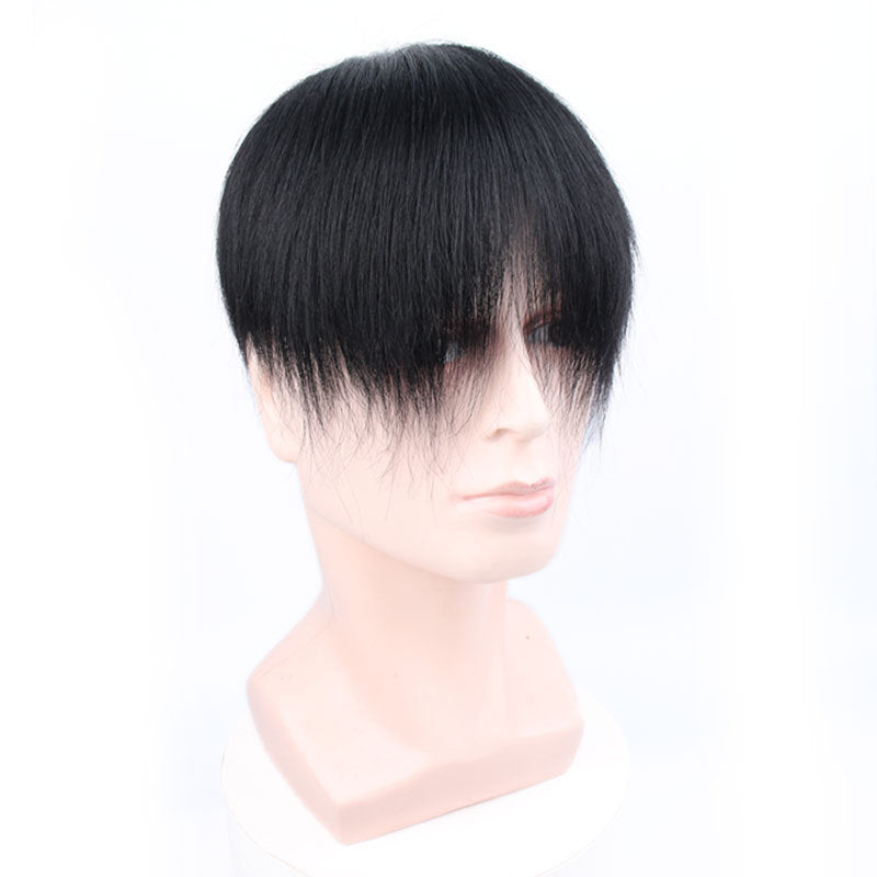 Men's Scalp Set Invisible Seamless Cover Head Bald Natural Blank Men's Wig