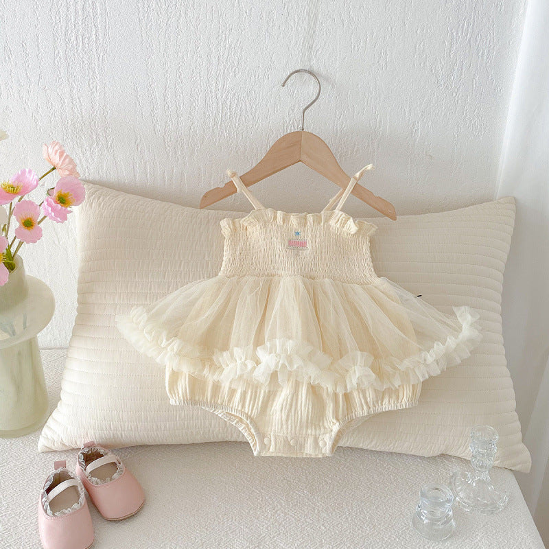 Clothes For Babies Dress One-piece Sweet Jumpsuit, Climbing Suit