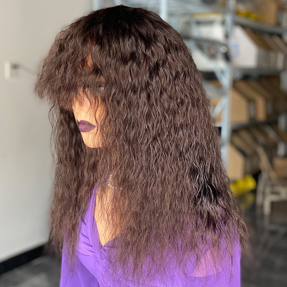 Beautiful Graceful Classy Trendy Fashion Human Real Hair Wig