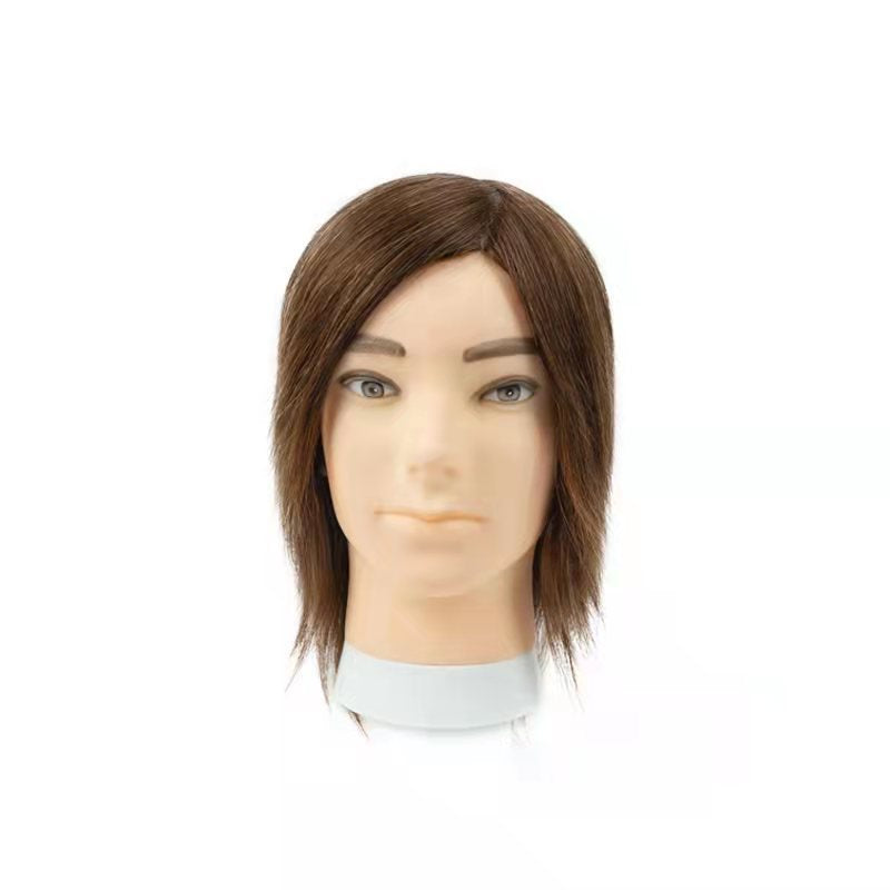 Men's Hairdressing Mannequin Head Model Short Hair Can Be Permed All Other Wig