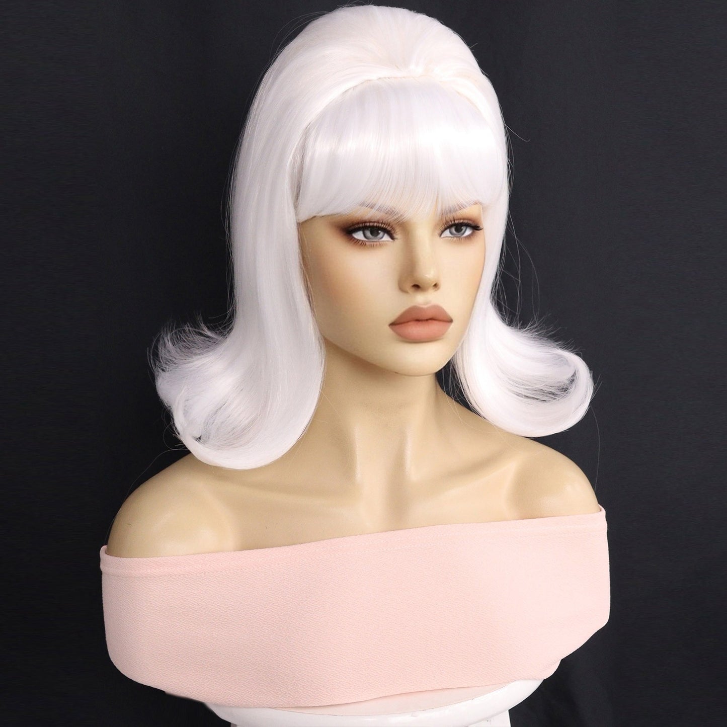 Vintage American Classical Generation Water Ripple Cos Wig
