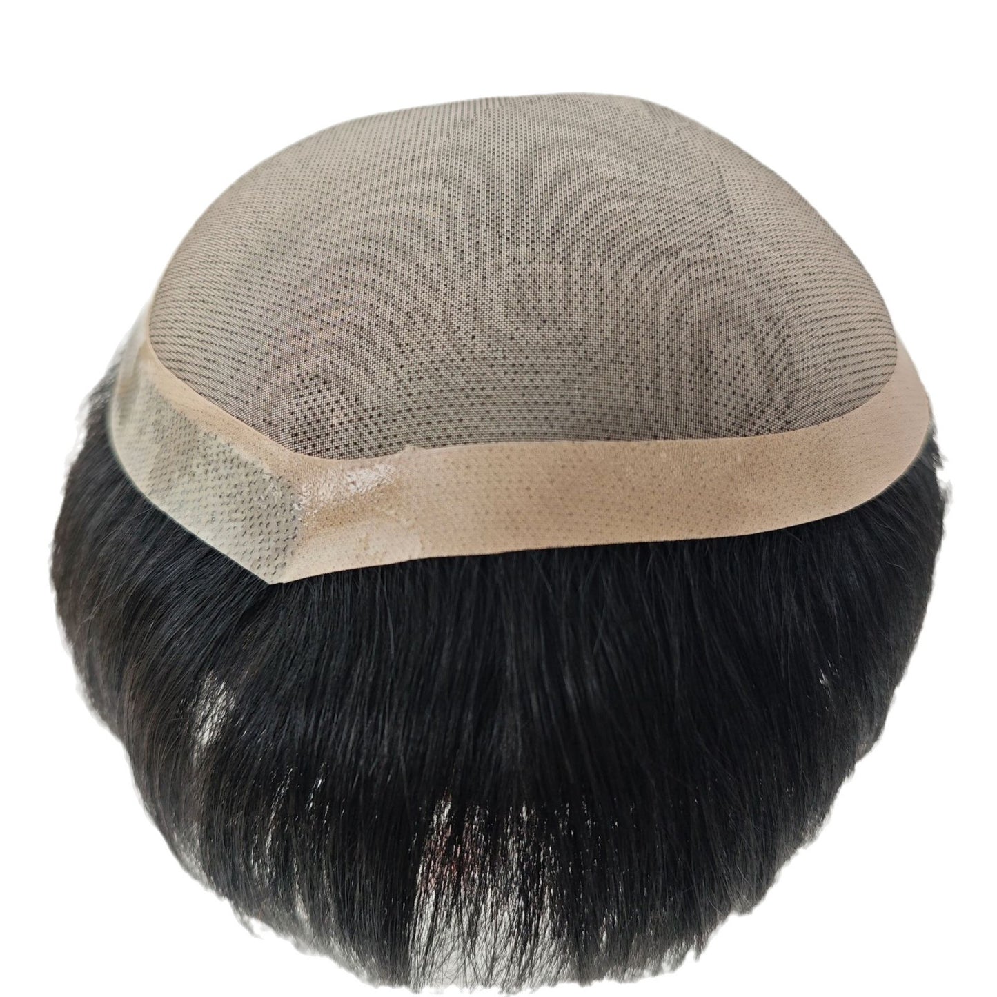 Men's Net Forehead Biological Edge Invisible Seamless Hairline Hairpiece Men's Wig